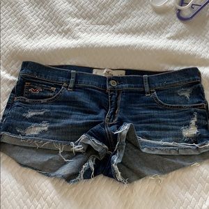 Denim shorts